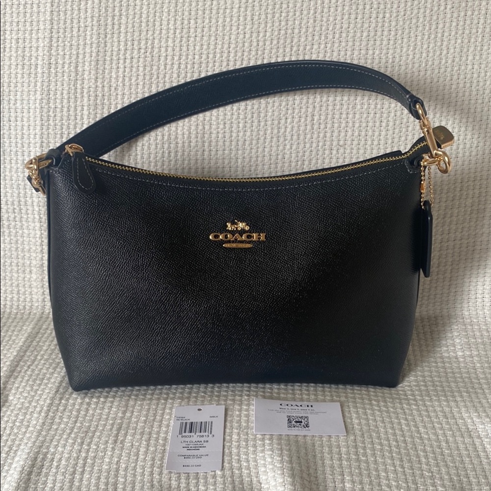 Coach Clara shoulder bag in Black